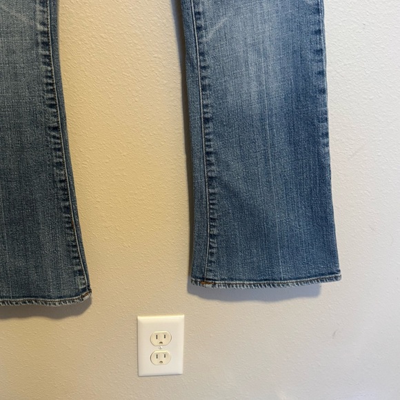 7 For All Mankind Light Blue Flare Jeans Size 27 - Picture 2 of 10